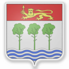 Wappen von Anglet, Pyrénées-Atlantiques Aufkleber