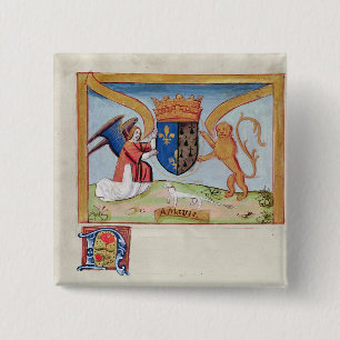 Wappen von Anne von Bretagne 1515 Button