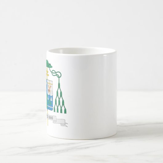 Wappen von Anthony Sablan Apuron Kaffeetasse (Mittel)