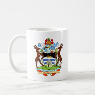 Wappen von Antigua und Barbuda Kaffeetasse