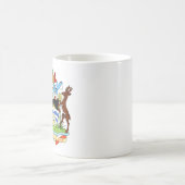 Wappen von Antigua und Barbuda Kaffeetasse (Mittel)