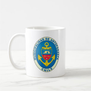 Wappen von Antofagasta, Chile Kaffeetasse