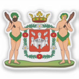 Wappen von Antwerpen, Belgien Aufkleber