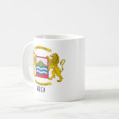 Wappen von Arica, Chile Kaffeetasse (Vorderseite Links)