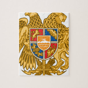Wappen von Armenien - armenisches Emblem Puzzle