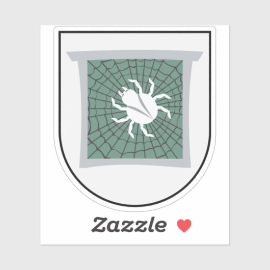 Wappen von Arran, Aran oder Ardhan, Aserbaidschan Aufkleber (Blatt)