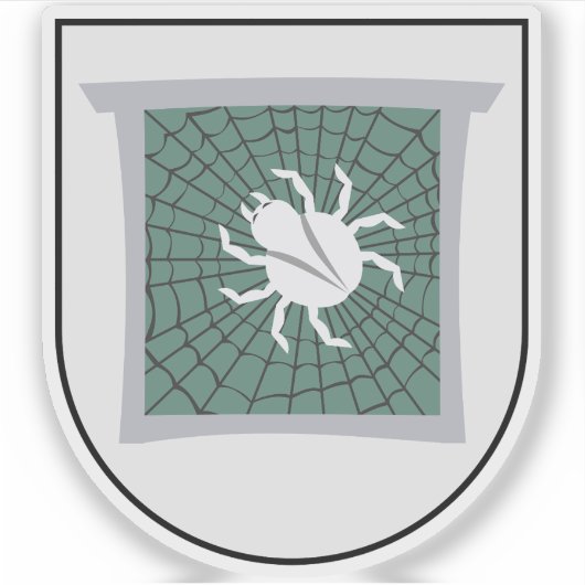 Wappen von Arran, Aran oder Ardhan, Aserbaidschan Aufkleber (Vorderseite)