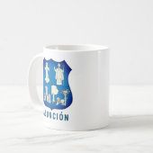 Wappen von Asunción, Paraguay Kaffeetasse (Vorderseite Links)
