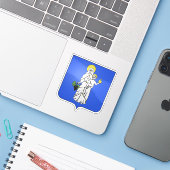 Wappen von Beaune, Côte-d'Or Aufkleber (Laptop mit iPhone)