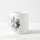 Wappen von Belfast Kaffeetasse (Vorderseite Links)