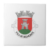 Wappen von Belmonte, Portugal Fliese (Vorderseite)