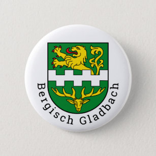 Wappen von Bergisch Gladbach, Deutschland Button
