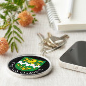 Wappen von Bergisch Gladbach, Deutschland Schlüsselanhänger (Seite)