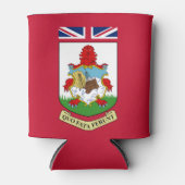 Wappen von Bermuda Dosenkühler (Vorderseite)