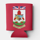 Wappen von Bermuda Dosenkühler (Rückseite)