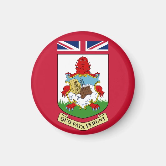 Wappen von Bermuda Magnet (Vorne)