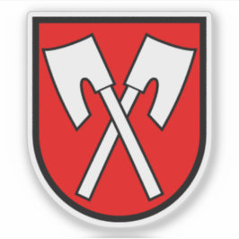 Wappen von Biel/Bienne, Schweiz Aufkleber
