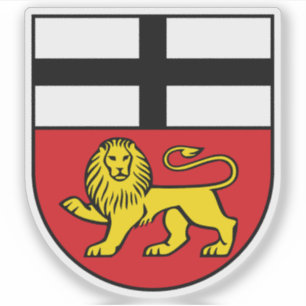 Wappen von Bonn, Deutschland Aufkleber