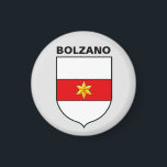 Wappen von Bozen, Italien Magnet<br><div class="desc">Bozen (deutsch: Bozen,  ehemals Botzen); Bayerisch: Bozen; ladinisch: Balsan oder Bulsan) ist die Hauptstadt Südtirols in Norditalien.</div>