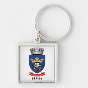 Wappen von Brașov, Rumänien Schlüsselanhänger