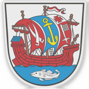 Wappen von Bremerhaven, Deutschland Aufkleber
