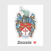 Wappen von Bulawayo, Simbabwe Aufkleber (Blatt)