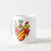 Wappen von Buonaparte Kaffeetasse (Vorderseite Links)