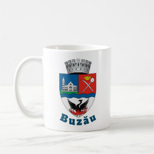 Wappen von Buzău, Rumänien Kaffeetasse