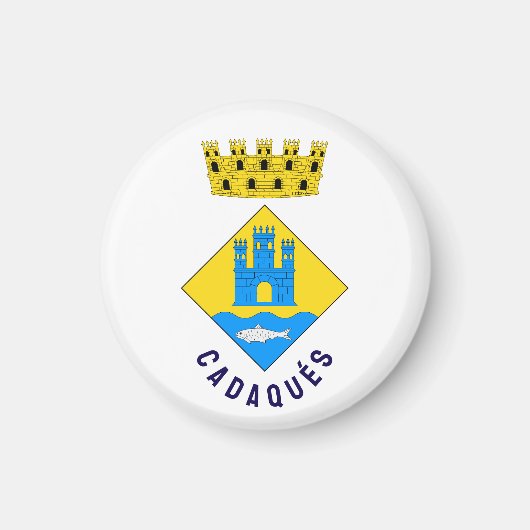 Wappen von Cadaqués Magnet (Vorne)