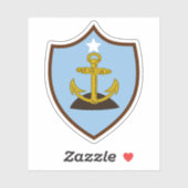 Wappen von Caibarién, Kuba Aufkleber (Blatt)