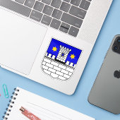 Wappen von Cakovec, Kroatien Aufkleber (Laptop mit iPhone)