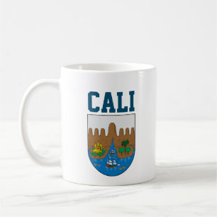 Wappen von Cali, Kolumbien Kaffeetasse