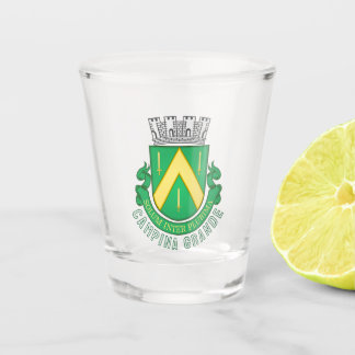 Wappen von Campina Grande, Paraíba - BR Schnapsglas