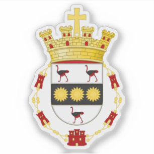 Wappen von Carlos Casares partido, Argentinien Aufkleber