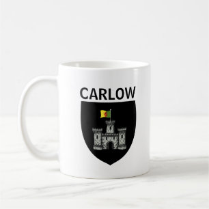 Wappen von Carlow (Stadt), Republik Irland Kaffeetasse