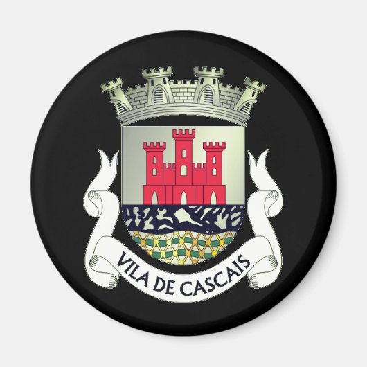 Wappen von Cascais, Magnet Portugal (Vorne)