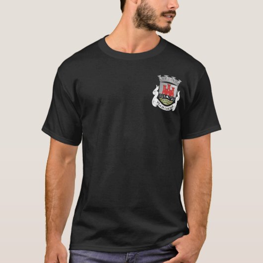 Wappen von Cascais, Portugal T-Shirt (Vorderseite)