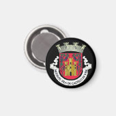 Wappen von Castelo de Vide, Portugal Magnet (Vorderseite/Rückseite)