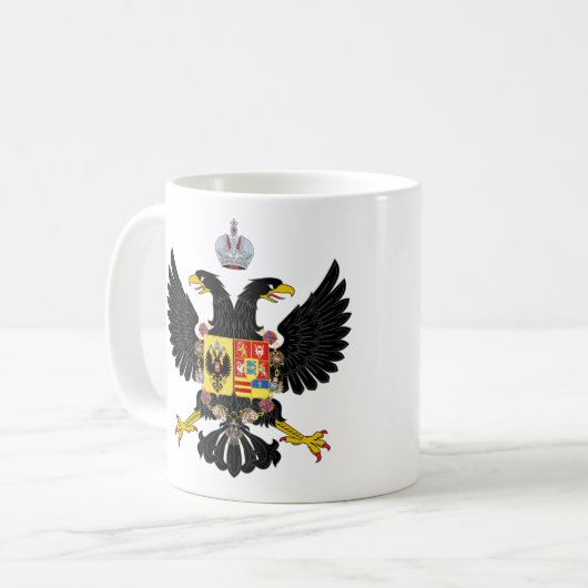 Wappen von Charles Peter Ulrich Holstein Gott Kaffeetasse (Vorderseite Links)
