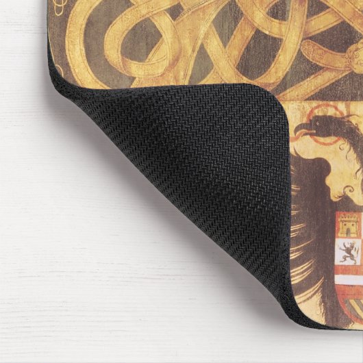 Wappen von Charles V des 23. Kapitels Mousepad (Ecke)