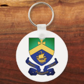 Wappen von Cobh (Landkreis Cork), Irland Keycha Schlüsselanhänger (Vorderseite)