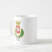 Wappen von Cortona, Italien Kaffeetasse (Vorderseite Links)
