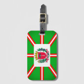 Wappen von Curitiba, Brasilien Gepäckanhänger (Vorderseite Vertikal)