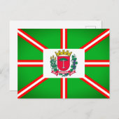 Wappen von Curitiba, Brasilien Postkarte (Vorne/Hinten)