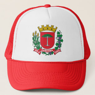 Wappen von Curitiba, Brasilien Truckerkappe