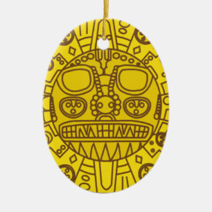 Wappen von Cuzco Keramikornament