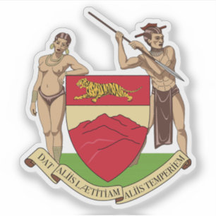 Wappen von Da Lat (Dalat), Vietnam Aufkleber