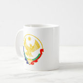 Wappen von Dagestan Kaffeetasse (Vorderseite Links)