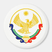 Wappen von Dagestan Magnet (Vorne)