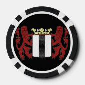 Wappen von Delft Pokerchips (Rückseite)